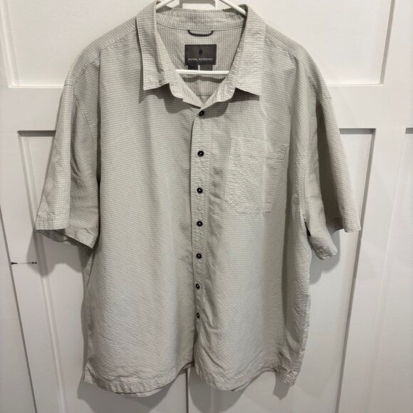 Royal Robbins Desert Pucker Dry Short Sleeve Button Up Shirt - Picture 1 of 9
